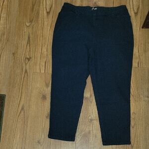 Catherines Pull On Casual Pants